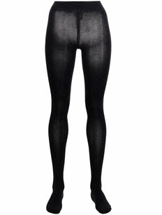 monogram pattern tights