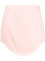 tailored wool mini skirt
