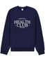 slogan-print sweatshirt