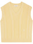 SRC cable-knit vest