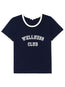 Wellness Club motif-print T-shirt