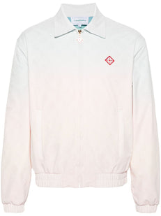 kurtka z perforowanym monogramem gradient