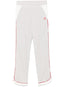 velour track pants