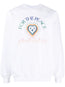 Bluza bawełniana z nadrukiem Peace Gradient