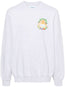bluza z organicznej bawełny z nadrukiem logo