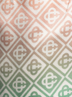 monogram-print deck shorts