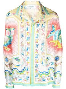 Souvenir silk shirt