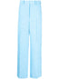 high-waisted wide-leg trousers