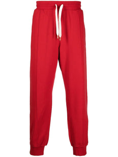logo-patch track pants