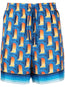 L'Arche de Nuit silk shorts