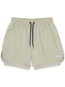 SR Runner drawstring track shorts