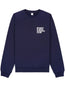 bluza bawełniana z nadrukiem logo