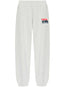 logo-print elasticated trousers