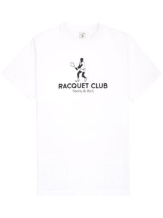 Koszulka z nadrukiem z motywem Raquet Club