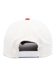 embroidered-logo twill cap