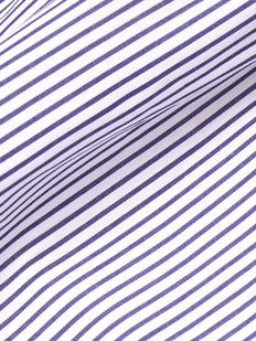 striped mid-rise shorts