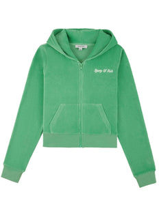 Bluza z kapturem z bawełny Italic Logo