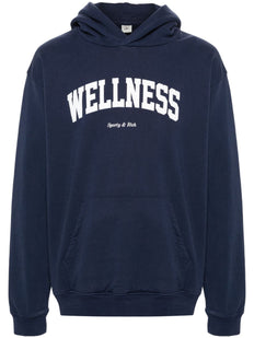 Bluza z kapturem bawełniana Welness