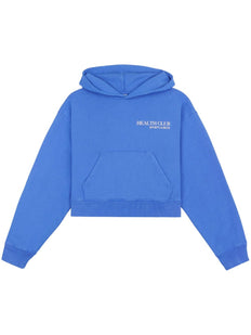 bluza z kapturem z nadrukiem z bawełny