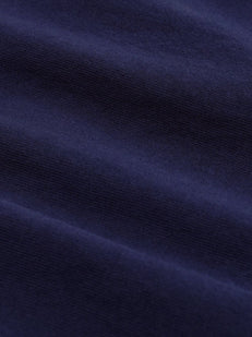 bluza z okrągłym dekoltem i nadrukiem logo