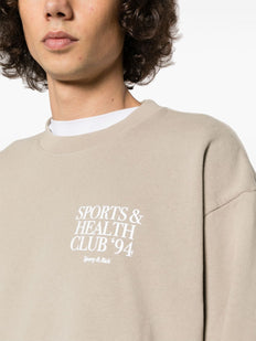 bluza bawełniana z nadrukowanym logo