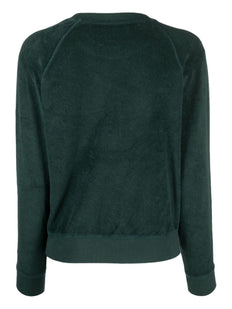 bluza bawełniana z haftowanym logo