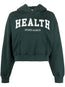 Bluza z kapturem z bawełny Health Cropped