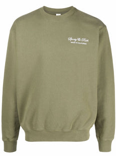 Bluza bawełniana z nadrukiem logo Script