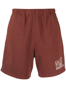 94 Country Club Gym Short - Bordowy/Kremowy