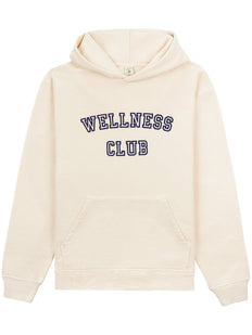 Bluza z kapturem bawełniana Wellness Club