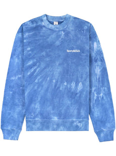 bluza tie-dye z haftowanym logo