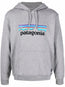 bluza z kapturem z nadrukiem z recyklingowanego logo