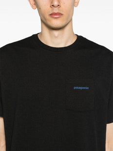 Boardshort logo-print T-shirt