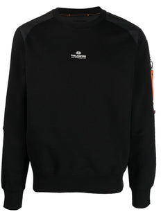 Bluza z bawełny z naszywką z logo Sabre