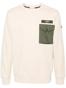 bluza z logo i bawełnianą naszywką