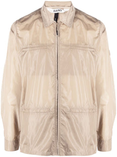 zip-up shirt jacket