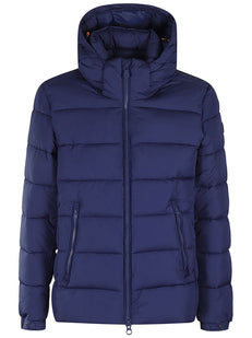 hooded padded jacket