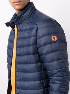 zip-up padded jacket