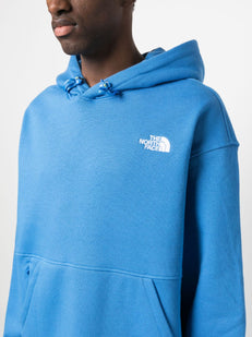 embroidered-logo long-sleeve hoodie