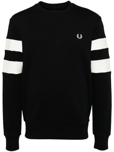 embroidered logo sweatshirt