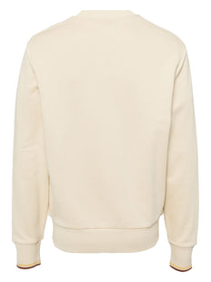 embroidered logo sweatshirt