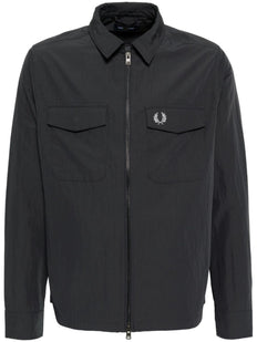 zip-up shirt jacket