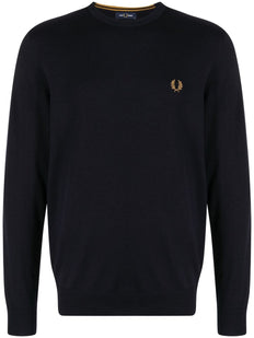 logo-embroidered sweater