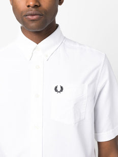 short-sleeve cotton shirt