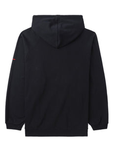 x Raf Simons logo-embroidered hoodie