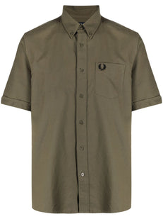 short-sleeve cotton shirt