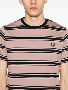 striped cotton T-shirt