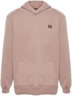 bluza z kapturem z aplikacją z logo