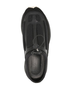 Musmo panelled drawstring mules