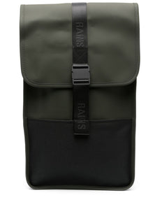 Trails logo-debossed backpack